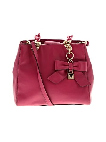 MICHAEL Michael Kors Leather Satchel (view 1)