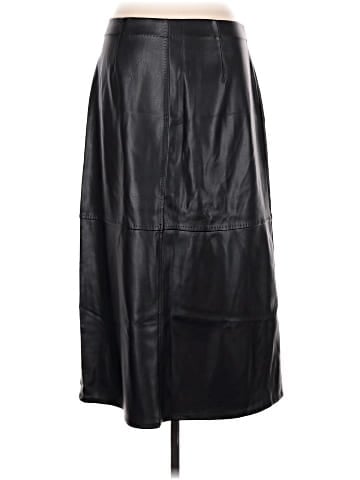 Max Studio Faux Leather Skirt (view 2)