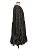 MSK 100% Polyester Animal Print Black Casual Dress Size L - photo 4