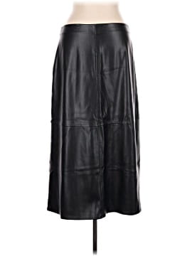 Max Studio Faux Leather Skirt