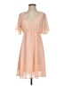 Altar'd State 100% Polyester Solid Pink Tan Casual Dress Size S - photo 1