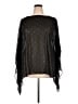MICHAEL Michael Kors 100% Polyester Black Poncho Size 2X - photo 1