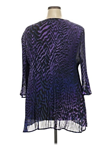 Maggie Barnes 3/4 Sleeve Blouse (view 2)