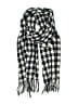 Unbranded Houndstooth Black Scarf One size - photo 1