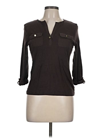 Charter Club Long Sleeve Polo (view 1)