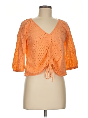 Sanctuary 3/4 Sleeve Blouse (view 1)