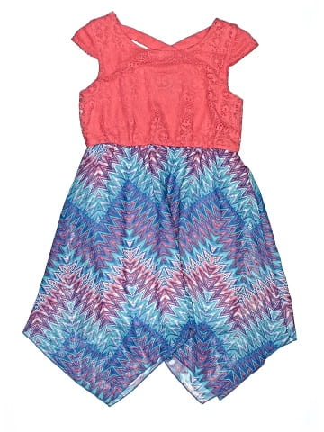 Pink & Violet Dress (view 1)