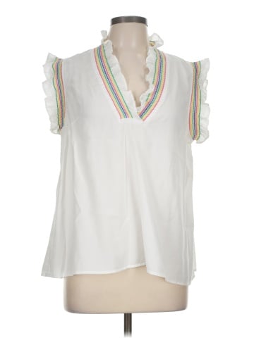 Crown & Ivy Short Sleeve Blouse (view 1)