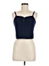Topshop Blue Sleeveless Top Size 10 - photo 1
