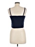Topshop Blue Sleeveless Top Size 10 - photo 2