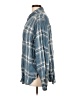 Lucky Brand Plaid Blue Long Sleeve Button-Down Shirt Size L - photo 5