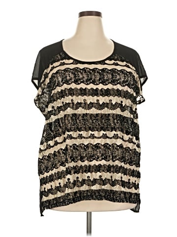 Bobeau Short Sleeve Blouse (view 1)