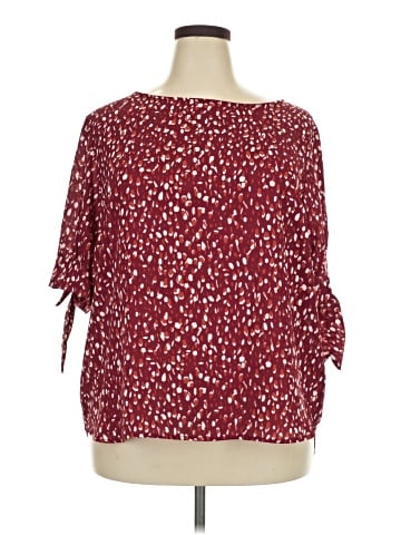 Renee C. 3/4 Sleeve Blouse (view 1)