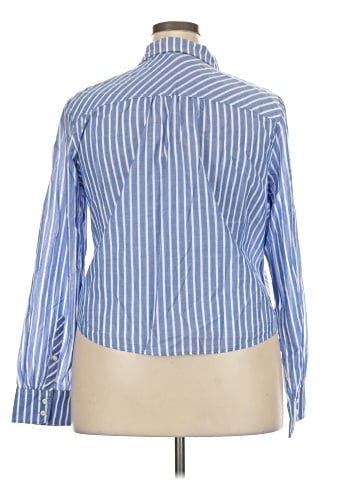 J.Crew Factory Store Long Sleeve Button-Down Shirt (view 2)