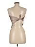 Lioness 100% Polyester Silver Tan Tube Top Size M - photo 2