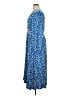 Boden Print Blue Casual Dress Size 16/18r - photo 5