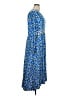 Boden Print Blue Casual Dress Size 16/18r - photo 4