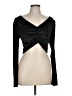 WAYF Black Long Sleeve Top Size L - photo 1