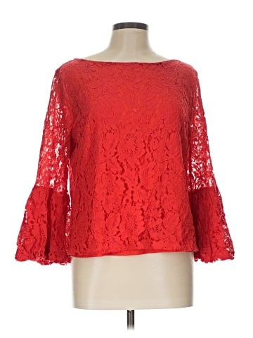Laundry by Shelli Segal 3/4 Sleeve Blouse (view 1)