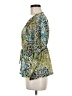Nicola Green Short Sleeve Blouse Size M - photo 5