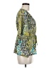 Nicola Green Short Sleeve Blouse Size M - photo 4