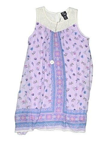 Pink & Violet Dress (view 1)