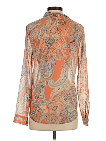 L'Agence Long Sleeve Blouse (view 2)