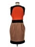 BCBGMAXAZRIA Color Block Brown Cocktail Dress Size M - photo 2