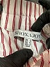 Shona Joy 100% Cotton Stripes Ivory Shorts Size 6 - photo 3
