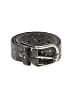 B. Belt 100% Leather Black Leather Belt Size S - photo 1