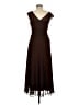 Sangria 100% Polyester Brown Cocktail Dress Size 18 - photo 2