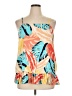 Laundry by Shelli Segal 100% Polyester Orange Sleeveless Top Size XL - photo 1