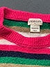 Crewcuts Stripes Pink Pullover Sweater Size 12 - 14 - photo 3