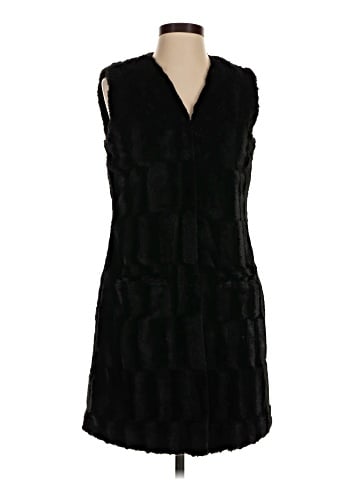 Adrienne Landau Faux Fur Vest (view 1)