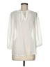 Elle Ivory 3/4 Sleeve Blouse Size M - photo 1
