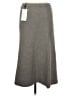 Zara Solid Gray Casual Skirt Size M - photo 2