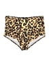 Unbranded Animal Print Gold Swimsuit Bottoms Size XL - photo 1