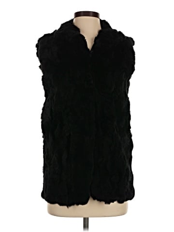 Adrienne Landau Faux Fur Vest (view 1)