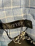 Homeyee 100% Polyester Checkered-gingham Blue Blazer Size 4XL - photo 6