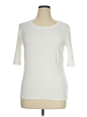 Banana Republic Factory Store 3/4 Sleeve T-Shirt (view 1)
