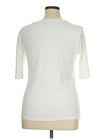 Banana Republic Factory Store 3/4 Sleeve T-Shirt (view 2)