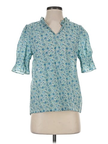 Liberty Art Fabrics for J.Crew Short Sleeve Blouse (view 1)