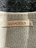 Olivaceous Solid Tan Pullover Sweater Size S - photo 7