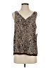 Lilly Pulitzer 100% Polyester Brown Sleeveless Blouse Size S - photo 1