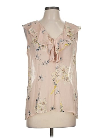 Paige Sleeveless Silk Top (view 1)