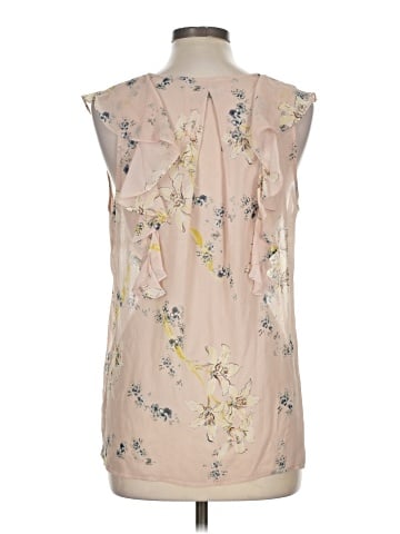 Paige Sleeveless Silk Top (view 2)