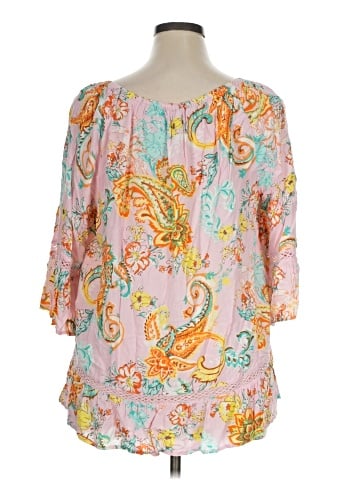 Fever 3/4 Sleeve Blouse (view 2)