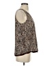 Lilly Pulitzer 100% Polyester Brown Sleeveless Blouse Size S - photo 4