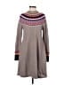 Boden Chevron-herringbone Gray Casual Dress Size 8R - photo 1