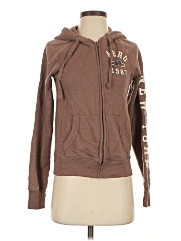 Aeropostale Zip Up Hoodie (view 1)